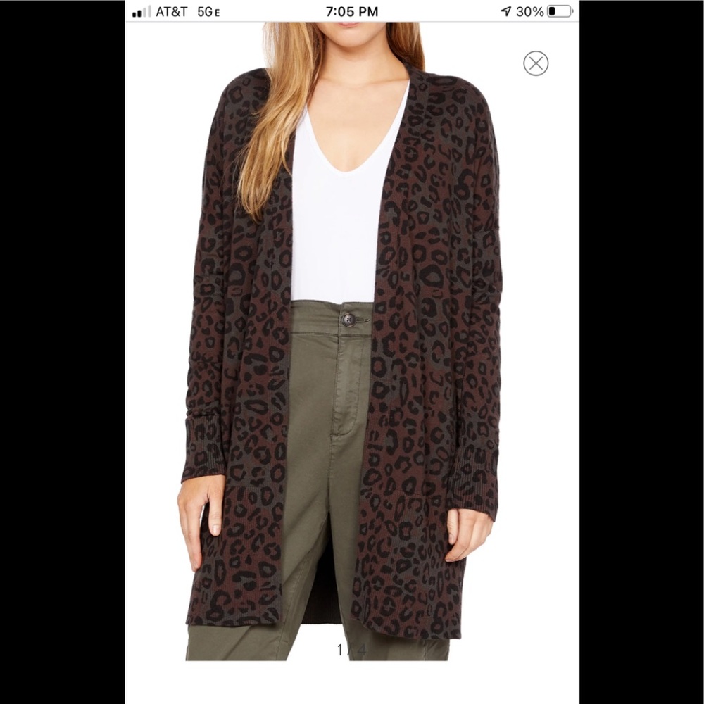 Sanctuary Animal Print Cardi - Picture 3 of 7
